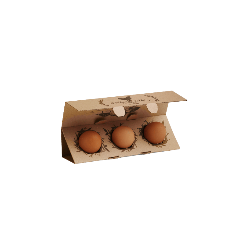 Упаковка для 3-х яиц
