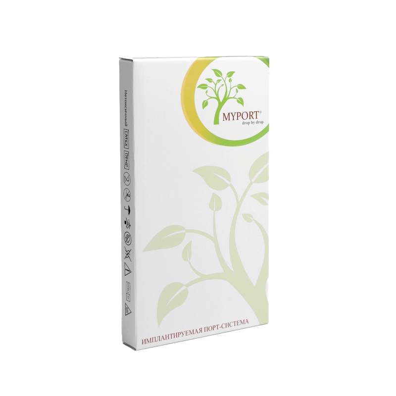 Коробка для имплантрируемой порт-системы