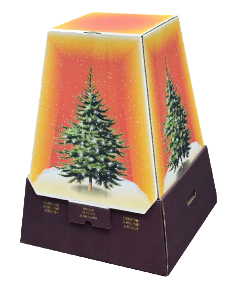Коробка для елки