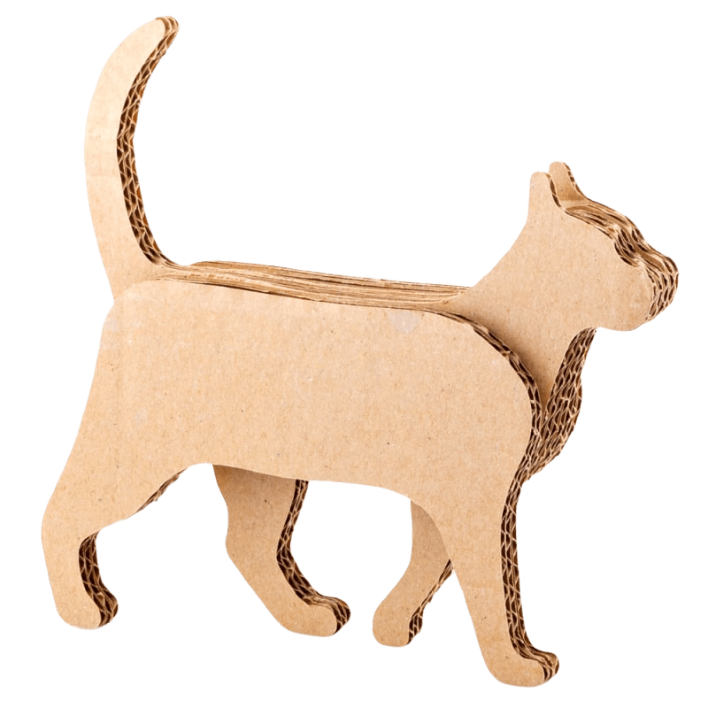 3D конструктор из картона "Кот"