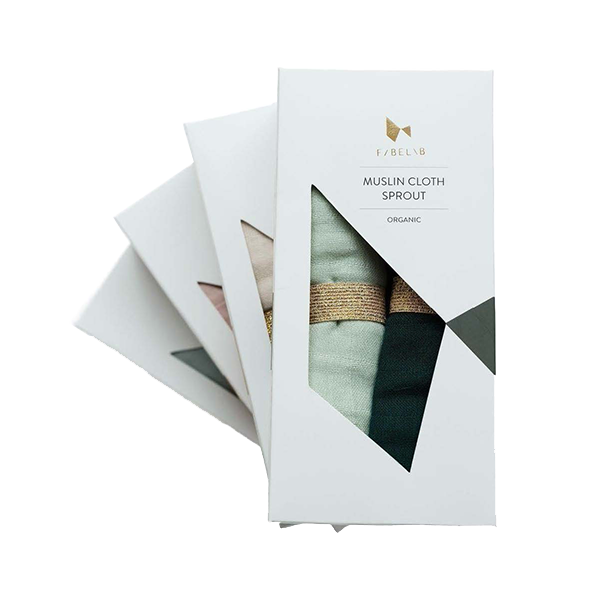 Упаковка для муслиновых салфеток