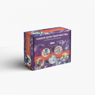 Самосборная коробка для творческого набора