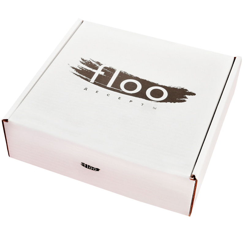 Картонная коробка для десертов