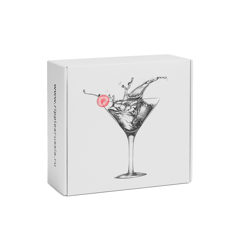 Кашированная коробка для кофейного принтера