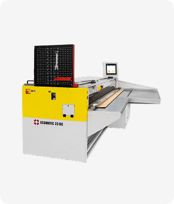 Полуавтоматические комбайны  Solarco Ecomatic 18 DC и 23DC.
