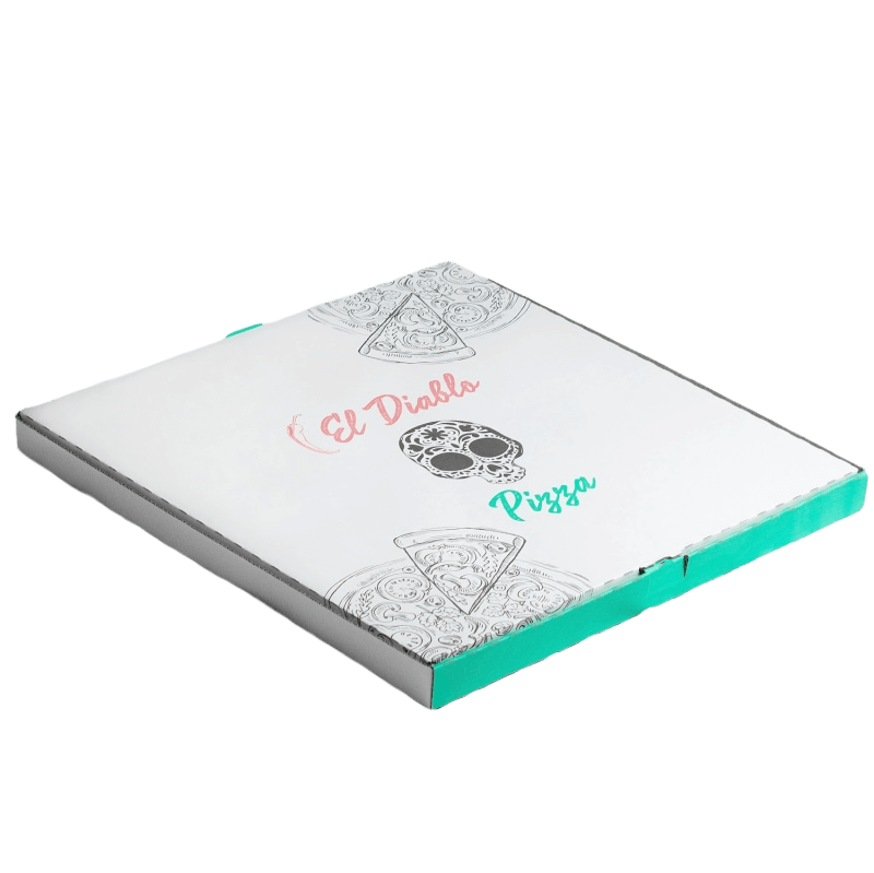 Большая коробка под 4 пиццы