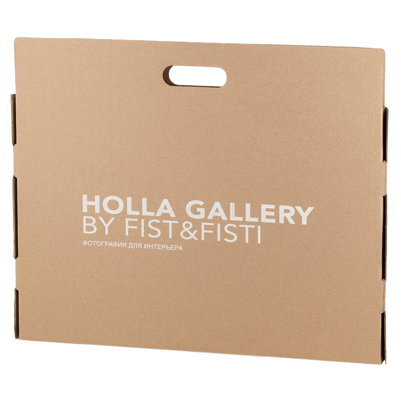 Коробка для картин и фотографий с ручками