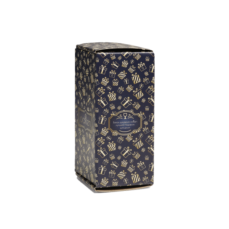 Подарочная коробка под бокалы