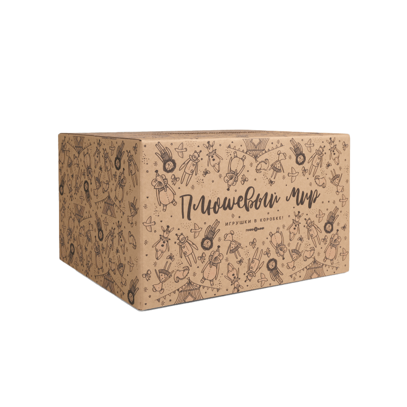 4-х клапанный короб для мягких игрушек