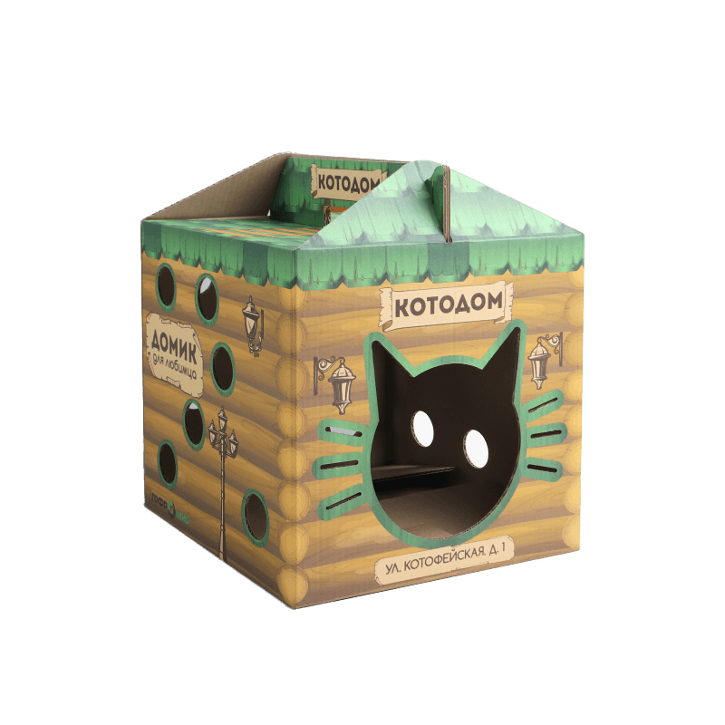 Коробка-домик для питомца