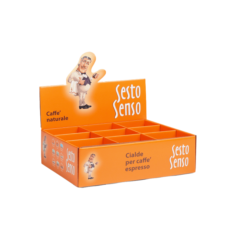 Шоубокс для упаковок с кофе