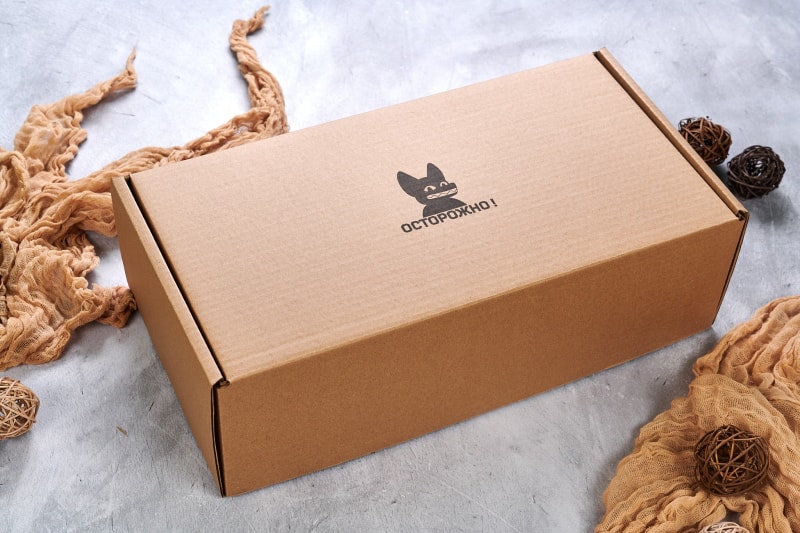 Самосборные коробки для известного мерча