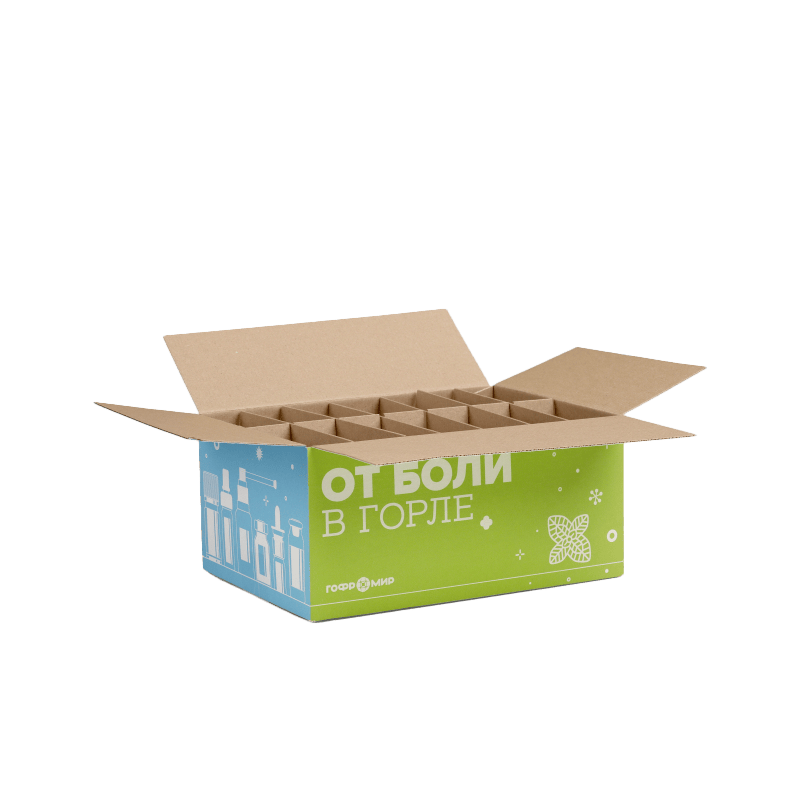 Упаковка с решеткой для вакцины