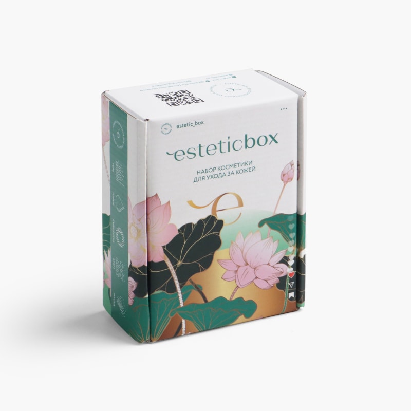 Сочетание ламинации и УФ-лака на примере коробки для косметики