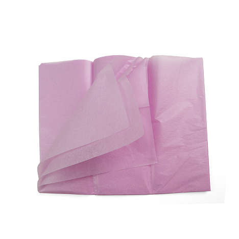 Бумага Тишью 50х66 в листах сиреневый (10шт) 1/250