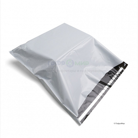 Курьер-пакет 500х600+40, 50 мкм, без кармана