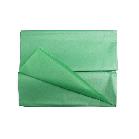 Бумага Тишью 50х66 в листах зеленый (10шт)