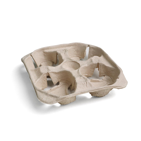 Держатель для 4-х стаканов натур (х130)